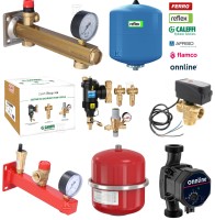 Zestaw instalacyjny do pomp ciepła 1 1/4'